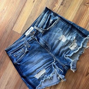 Flying monkey Jean shorts